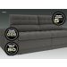 Sofá Omega 2,00m Assento Retrátil e Reclinável Velosuede Cinza - NETSOFAS
