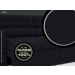 Sofá Omega 2,00m Assento Retrátil e Reclinável Velosuede Preto - NETSOFAS