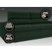 Sofá Omega 2,00m Assento Retrátil e Reclinável Velosuede Verde - NETSOFAS