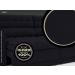 Sofá Omega 2,30m Assento Retrátil e Reclinável Velosuede Preto - NETSOFAS