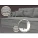 Sofá Palermo 2,20m Retrátil e Reclinável Velosuede Grafite - NETSOFAS