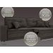 Sofá Palermo 2,40m Retrátil e Reclinável Velosuede Chocolate - NETSOFAS 