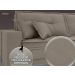 Sofá Palermo 2,80m Retrátil e Reclinável Velosuede Bege - NETSOFAS 