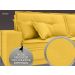 Sofá Palermo 2,80m Retrátil e Reclinável Velosuede Canario - NETSOFAS 