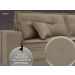 Sofá Palermo 2,80m Retrátil e Reclinável Velosuede Capuccino - NETSOFAS
