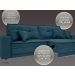 Sofá Palermo 2,80m Retrátil e Reclinável Velosuede Royal - NETSOFAS 