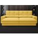 Sofá Pegasus 2,50m Assento Retrátil e Reclinável Velosuede Canário - NETSOFAS