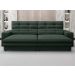 Sofá Pegasus 2,50m Assento Retrátil e Reclinável Velosuede Verde - NETSOFAS