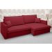 Sofá Tango 1,80m sem caixa, Retrátil e Reclinável Velosuede Vermelho - NETSOFAS