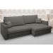 Sofá Tango 2,00m sem caixa, Retrátil e Reclinável Velosuede Cinza - NETSOFAS