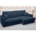 Sofá Tango 2,20m sem caixa, Retrátil e Reclinável Velosuede Petroleo - NETSOFAS