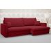 Sofá Tango 2,40m sem caixa, Retrátil e Reclinável Velosuede Vermelho - NETSOFAS