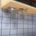 5 Suportes Para Taças Cromado Decoração Bar Vinho 25cm