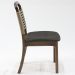 Cadeira Decorativa Vinil Corda Nautica Nude Pes Madeira Pinhao Nacc