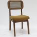 Cadeira Decorativa Vintage Tijolo Pes Madeira Pinhao Nacc