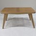 Mesa De Jantar Extensivel 133 ou 185 cm Madeira Pinhao Nacc