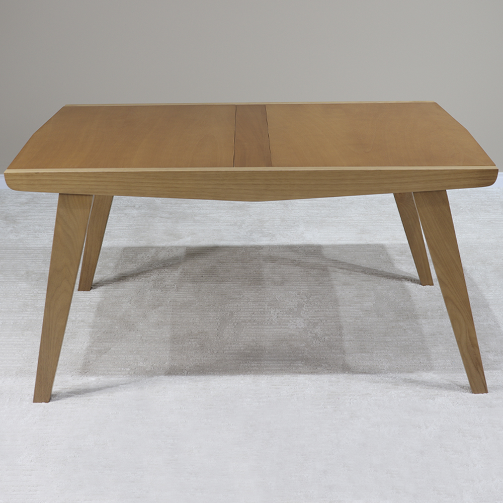 Mesa De Jantar Extensivel 133 ou 185 cm Madeira Pinhao Nacc