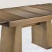 Mesa De Jantar Extensivel 200 ou 278 cm Madeira Capuccino Nacc