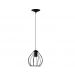 Pendente Aramado Dinamarca Preto 1 Lamp - Nacional Iluminação