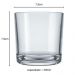Jogo de 12 Copos de Vidro para Whisky Bar Rocks 265ml Nadir