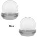 Jogo de 12 Pratos Fundos Astral Duralex 22,2cm Vidro Transpa