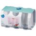 Jogo de Copos de Vidro 410ml com 6 Peças Capri Long Drink Nadir Figueiredo Transparente