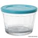 Pote Bowl Redondo de Vidro 350ml Nadir Figueredo com Tampa P