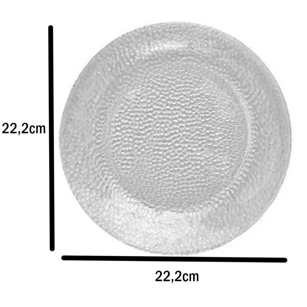 Prato Fundo Duralex Acqua 22,2cm Nadir Figueiredo Vidro Tran