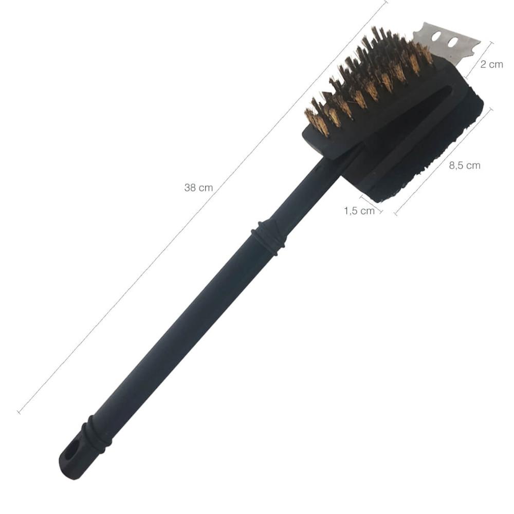 Limpa Grill Para limpar Grelha Chapa E Churrasqueira Com cer