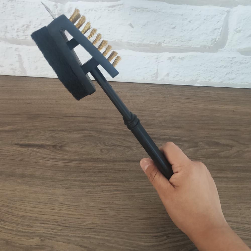 Limpa Grill Para limpar Grelha Chapa E Churrasqueira Com cer