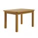 Conjunto Mesa De Madeira Mel Maciça 120x88 + 4 Cadeiras Sfa