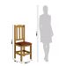 Conjunto Mesa De Madeira Nogueira 120x88 Com 4 Cadeiras Estofadas Sfa
