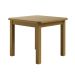 Conjunto Mesa Nogueira De Madeira Maciça 88x88 + 4 Cadeiras Madeira Para Cozinha Sala De Jantar Sfa