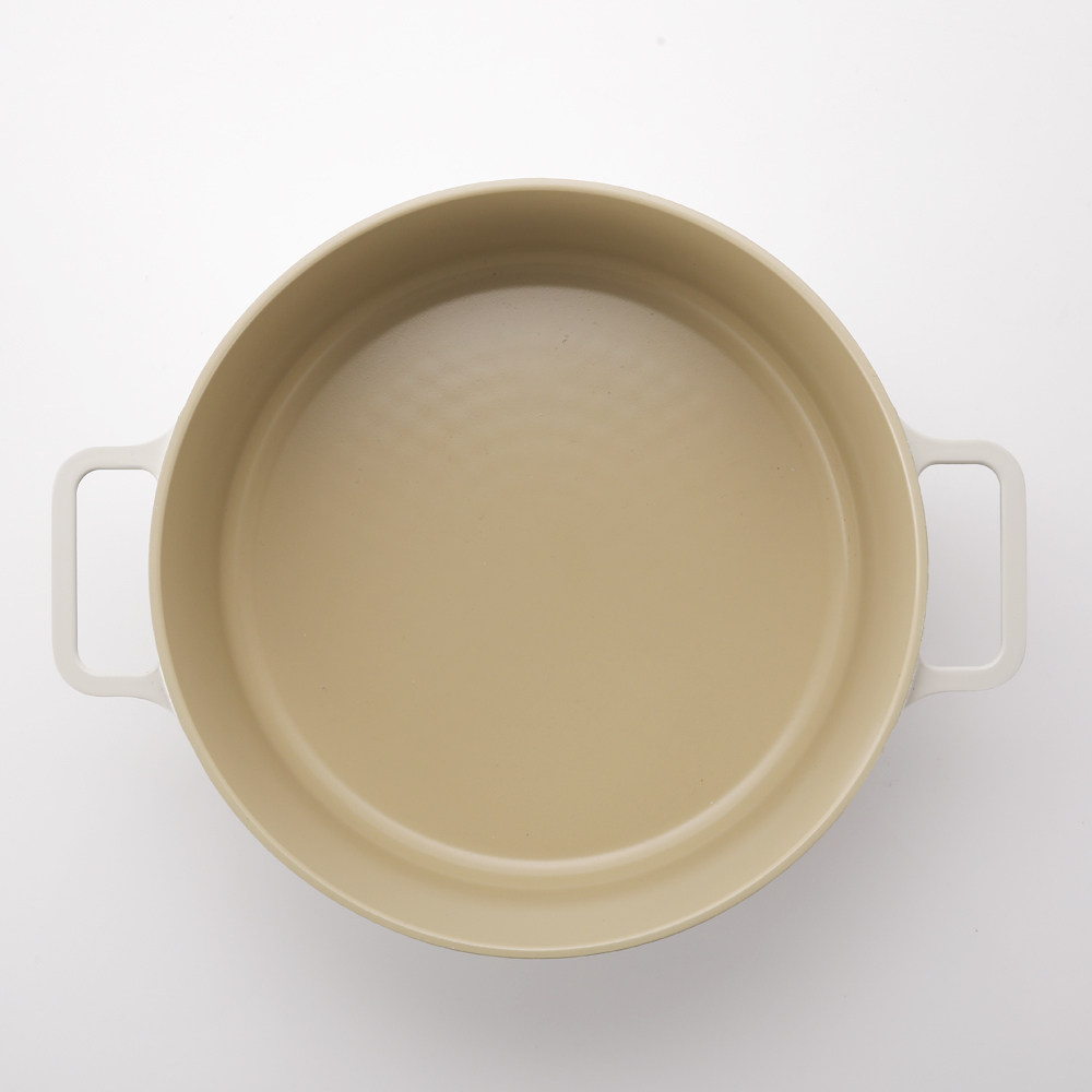 Caçarola 24cm/3,6L - Indução com Revestimento Cerâmico - FIKA - Neoflam - Cor Pérola