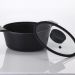 Caçarola 24cm/3,7L - Indução - Alumínio com Revestimento Cerâmico - VULKAN - Neoflam - Cor Preta