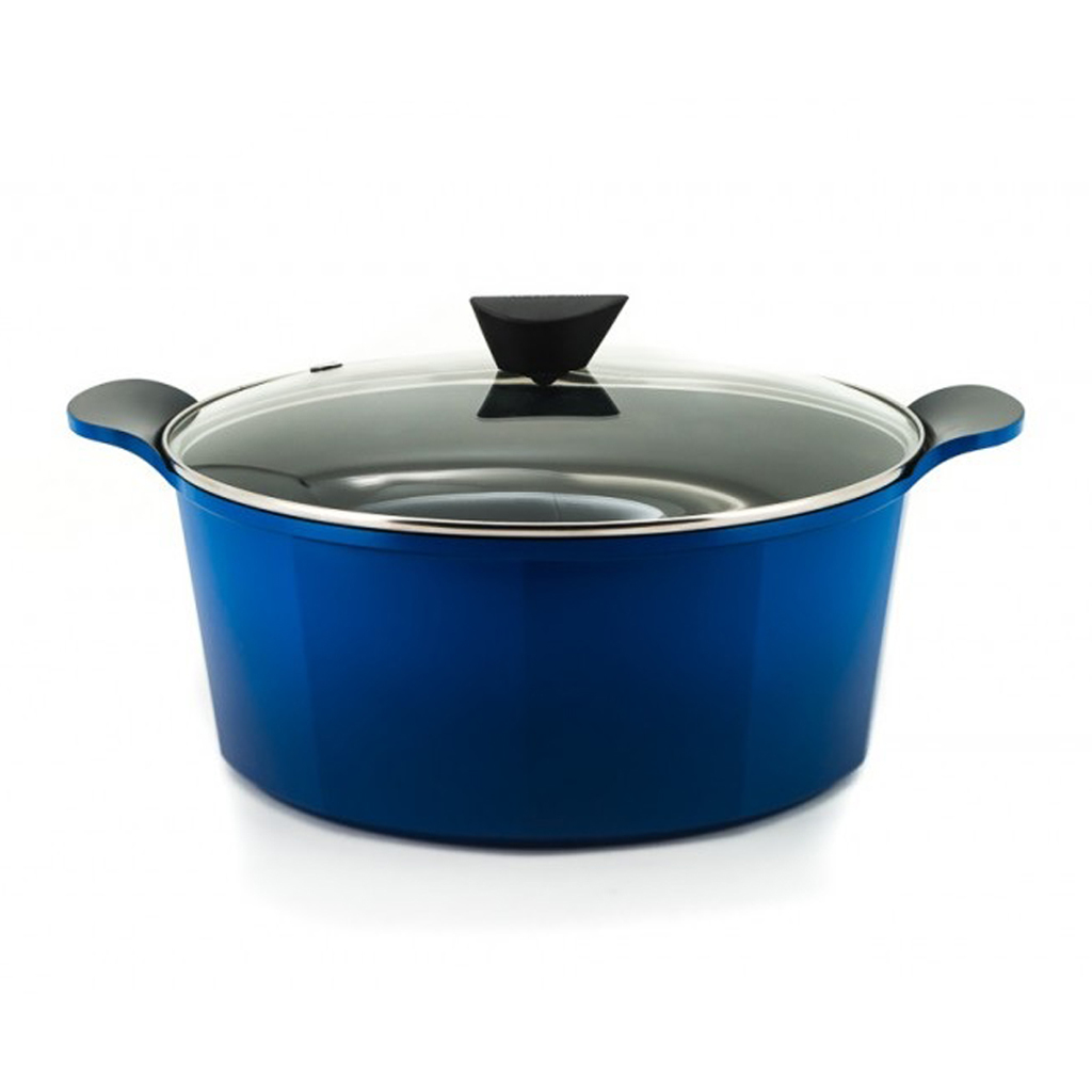 Caçarola 28cm/6,3L com Revestimento Cerâmico - Venn - Neoflam - Cor Azul