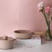 Conjunto de Panelas Indução com Revestimento Cerâmico - FIKA Rosa - Neoflam - 5 Peças