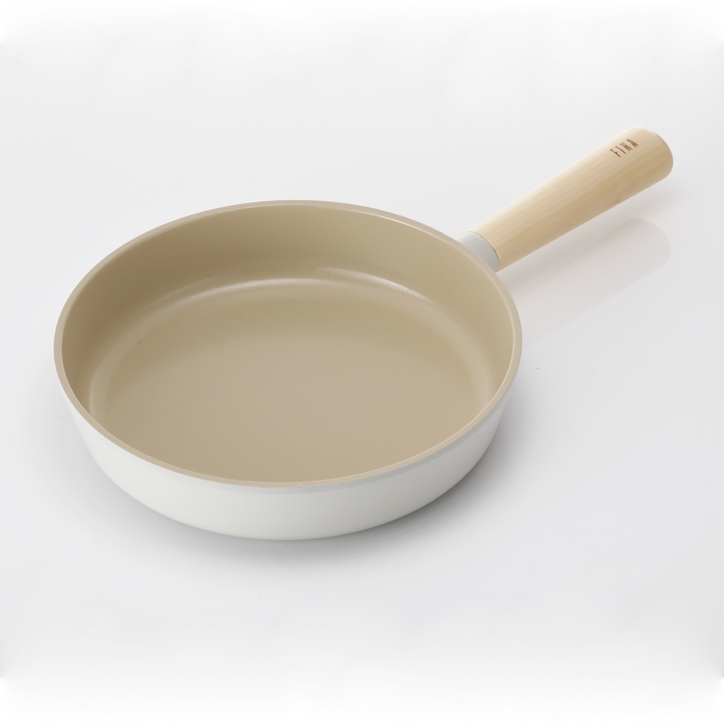Frigideira 24cm/1,6L - Indução com Revestimento Cerâmico - FIKA - Neoflam - Cor Pérola
