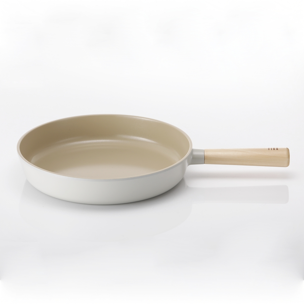 Frigideira 24cm/1,6L - Indução com Revestimento Cerâmico - FIKA - Neoflam - Cor Pérola