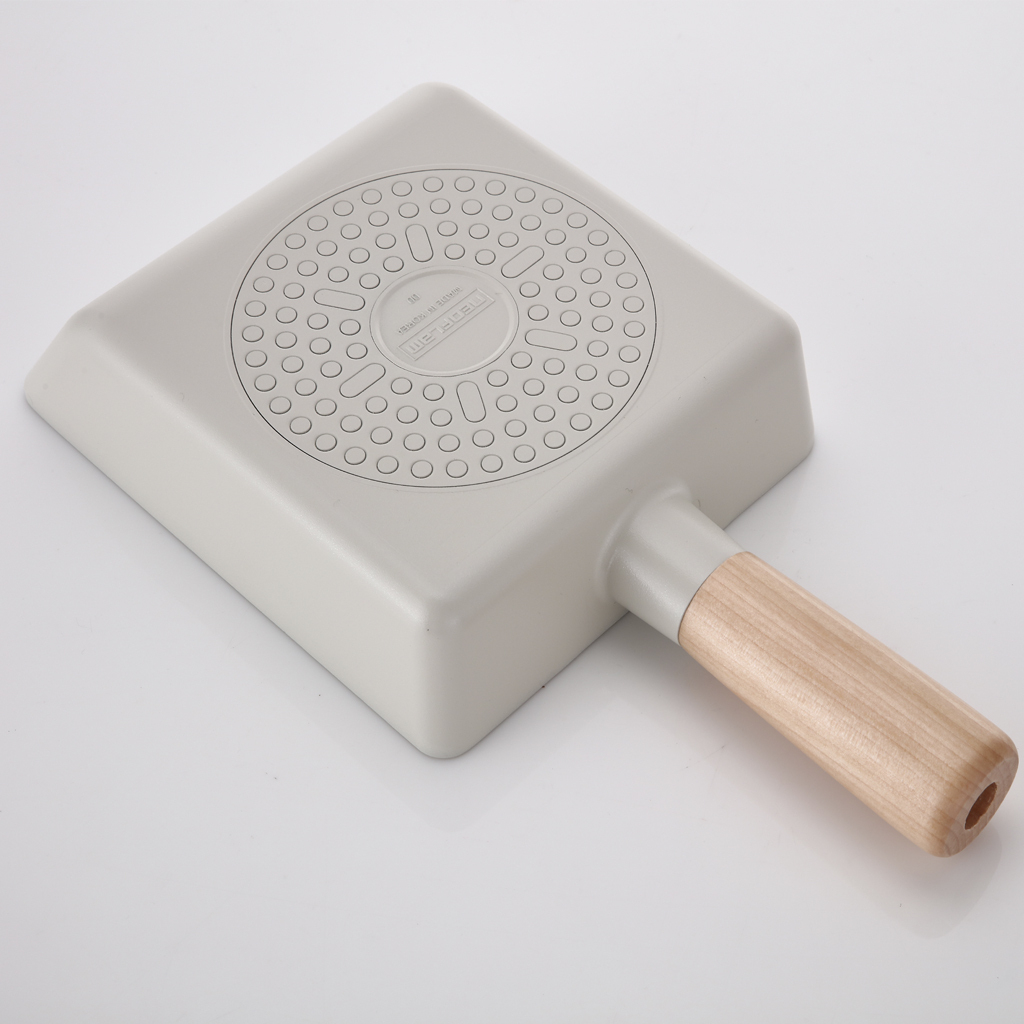 Frigideira Omelete 15cm x 18cm - Indução com Revestimento Cerâmico - FIKA - Neoflam - Cor Pérola
