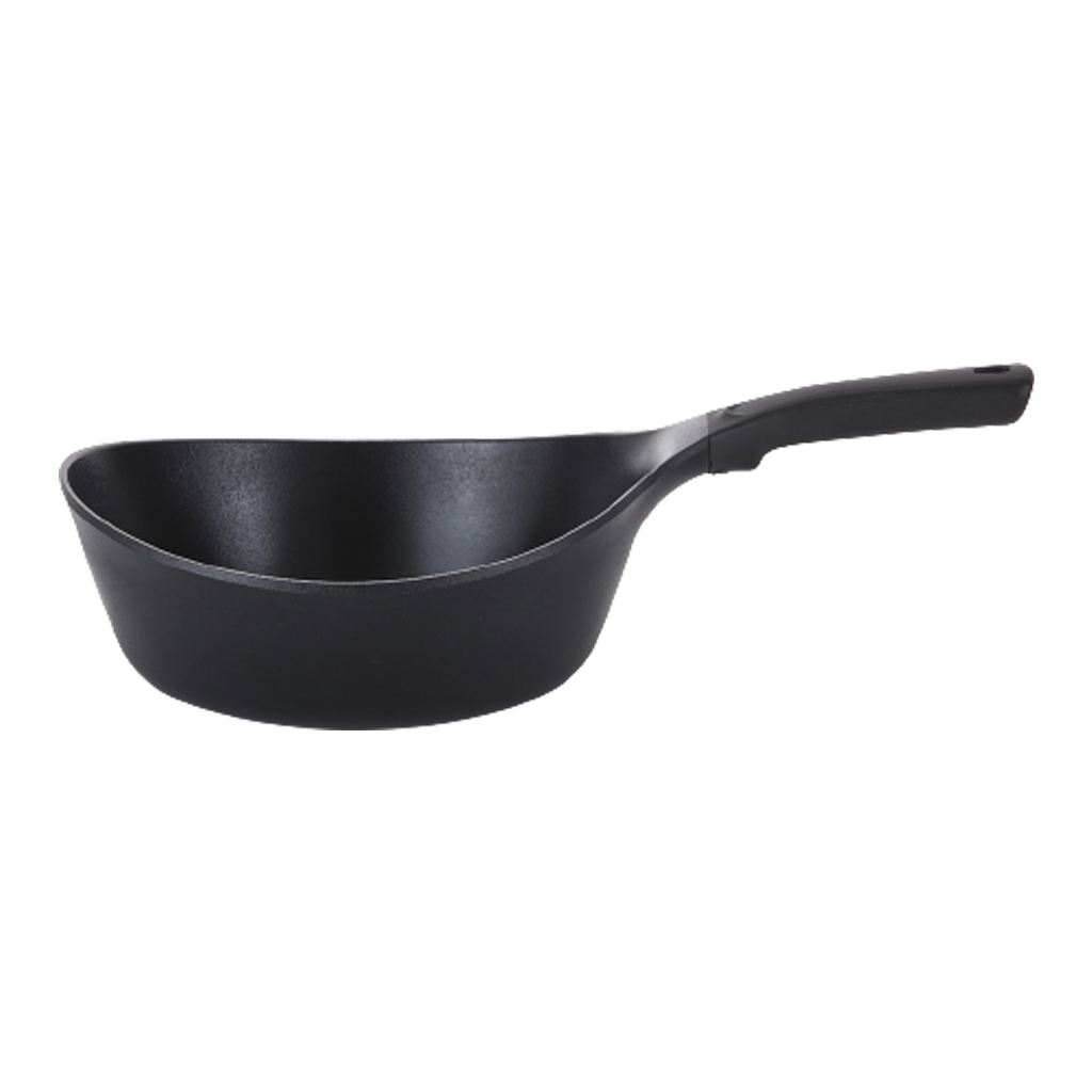 Frigideira Wok 24cm/3,7L - Indução - Alumínio com Revestimento Cerâmico - VULKAN - Neoflam - Cor Preta