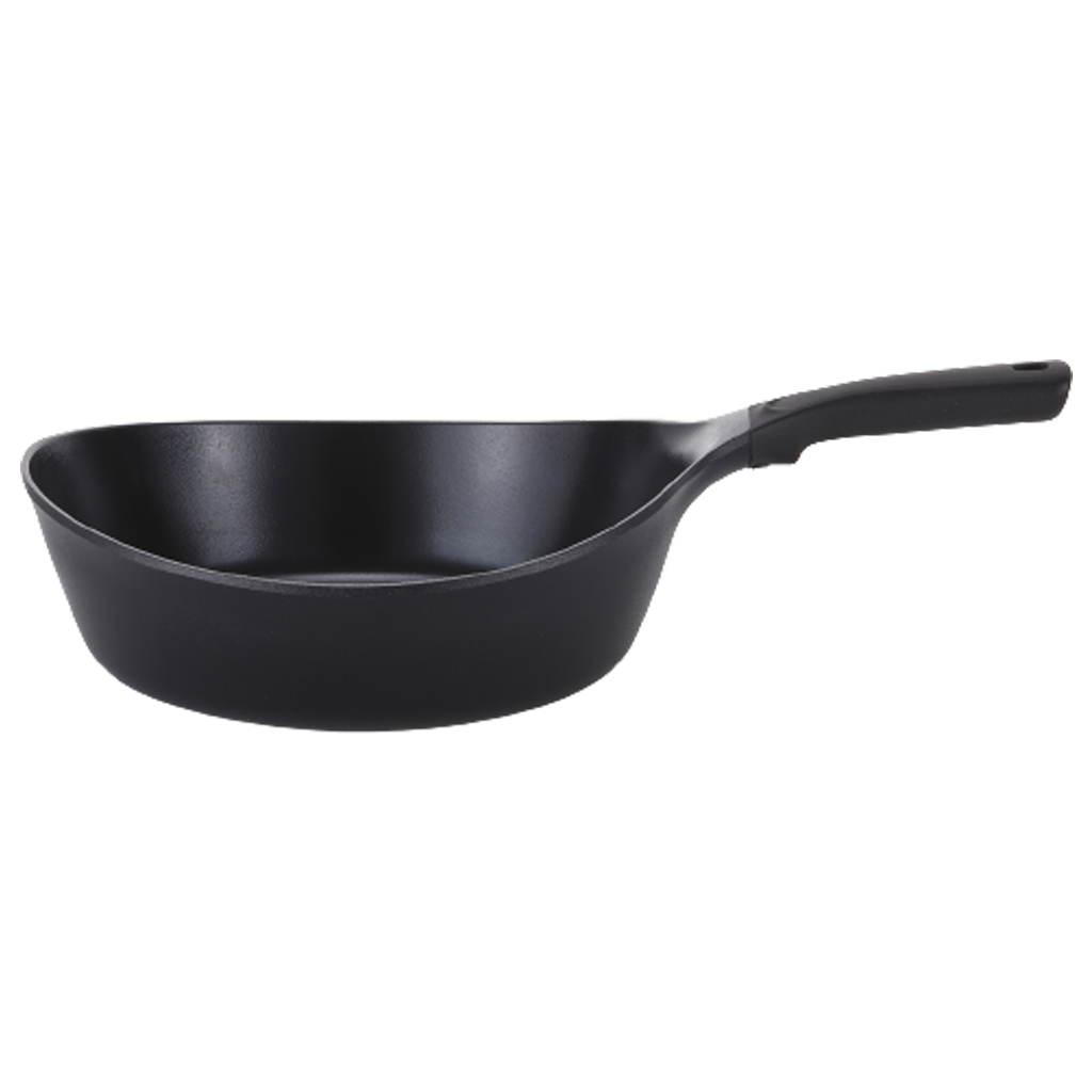 Frigideira Wok 28cm/3,8L - Indução - Alumínio com Revestimento Cerâmico - VULKAN - Neoflam - Cor Preta