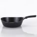 Frigideira Wok 28cm/3,8L - Indução - Alumínio com Revestimento Cerâmico - VULKAN - Neoflam - Cor Preta