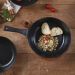 Frigideira Wok 28cm/3,8L - Indução - Alumínio com Revestimento Cerâmico - VULKAN - Neoflam - Cor Preta