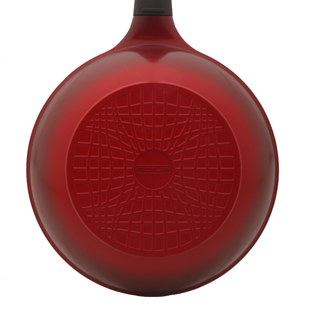 Frigideira Wok 30cm/4,7L com Revestimento Cerâmico - Amie - Neoflam - Cor Vermelha