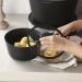 Panela 18cm/1,7L - Indução - Alumínio com Revestimento Cerâmico - VULKAN - Neoflam - Cor Preta