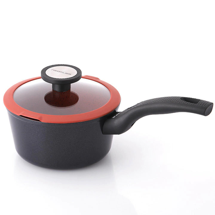 Panela 18cm/1,8L - Indução com Revestimento Cerâmico - De Chef - Neoflam