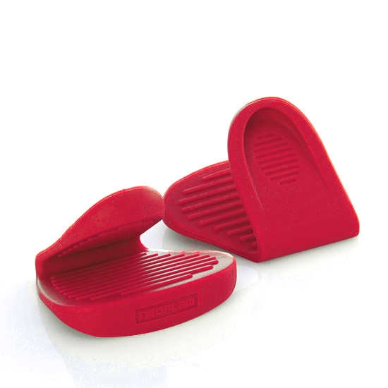 Pegador de Silicone Térmico - Silicone Grip - Neoflam - Cor Vermelho