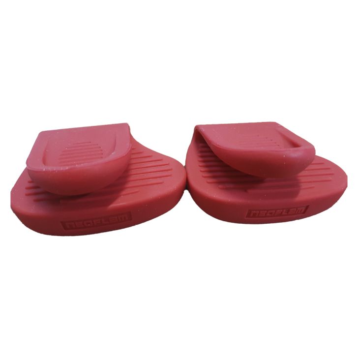 Pegador de Silicone Térmico - Silicone Grip - Neoflam - Cor Vermelho