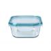 Pote de Vidro - Hermético - Quadrado - Cloc Glass - Neoflam - 320ml